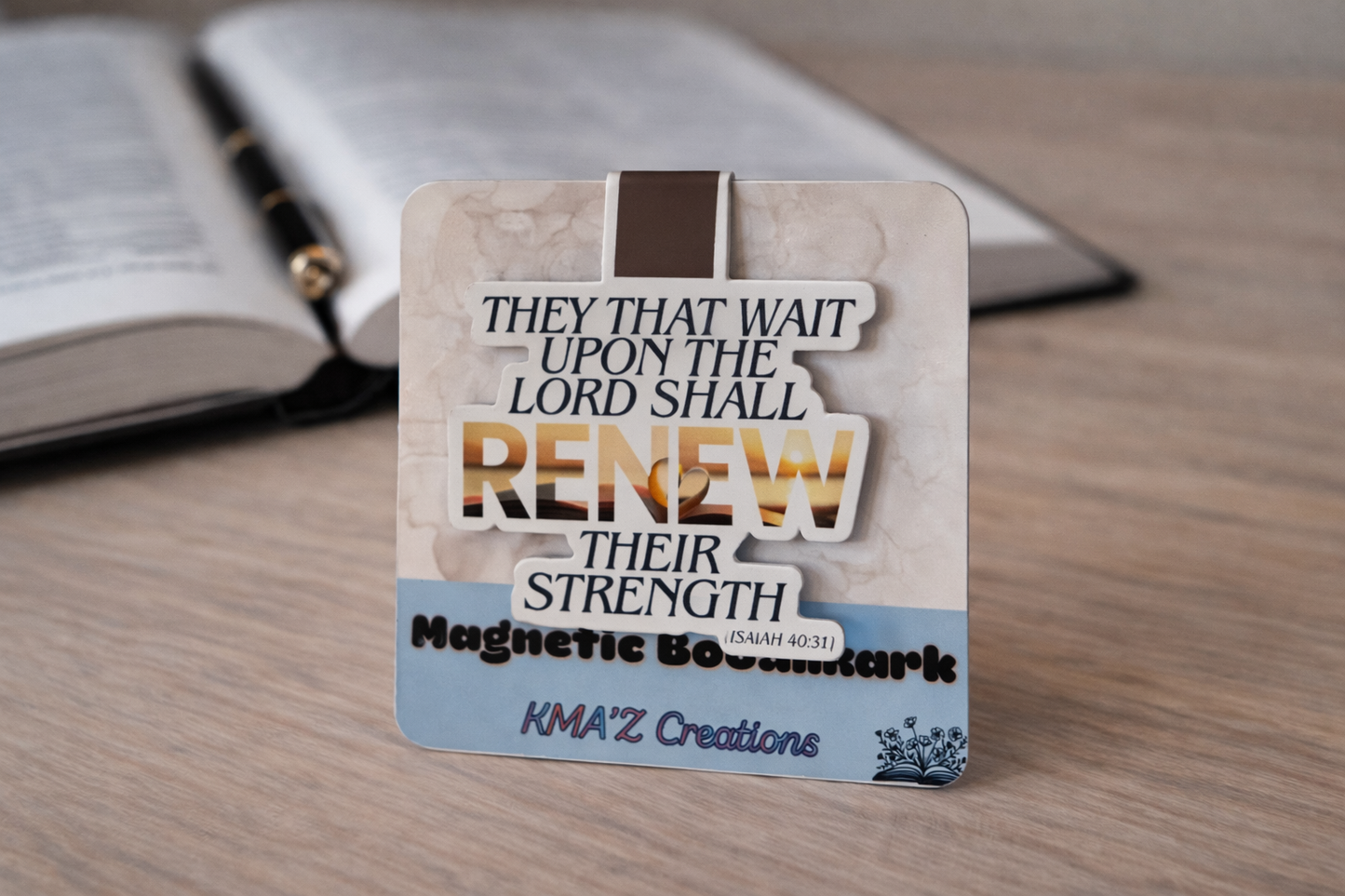 Renew Magnetic Bookmark