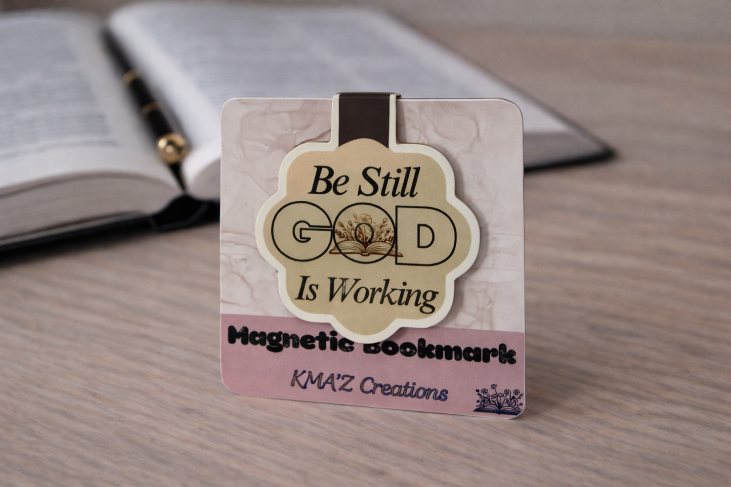 Be Still, God Is Working Magnetic Bookmark