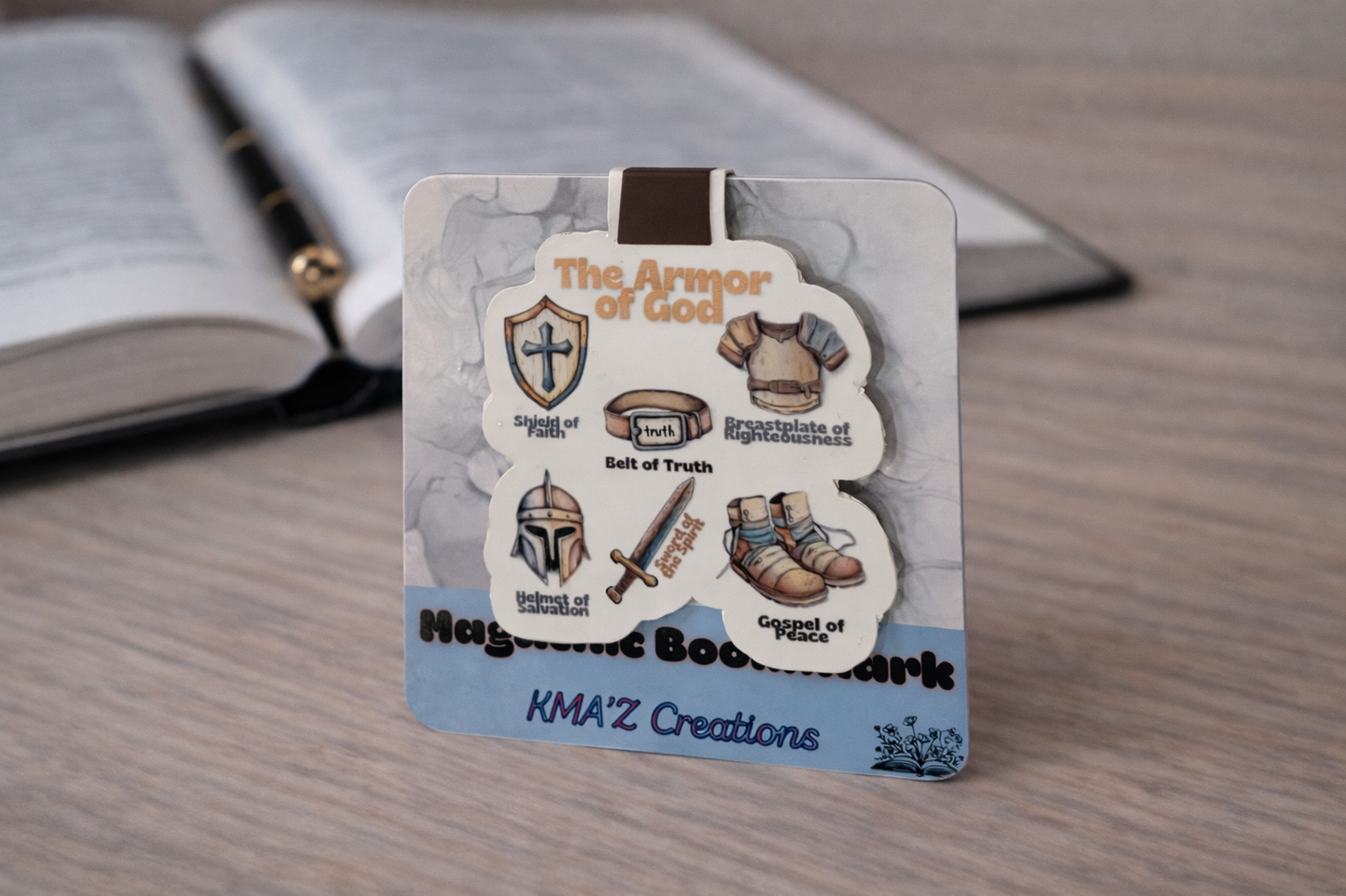 The Armor of God Magnetic Bookmark