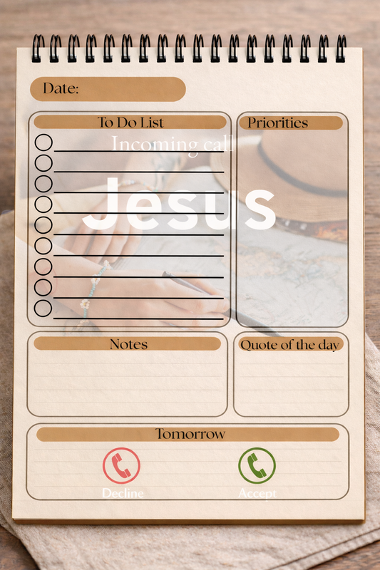 Jesus Is Calling To-Do List Pad