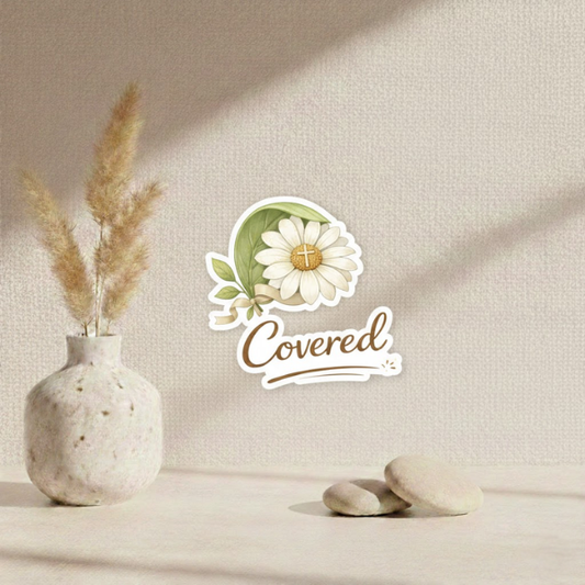 Covered Die Cut Sticker