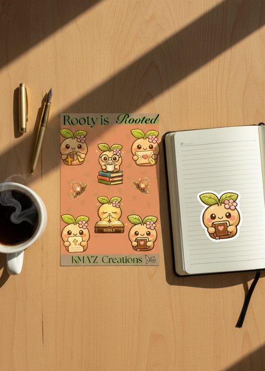Rooty is Rooted Sticker Sheet