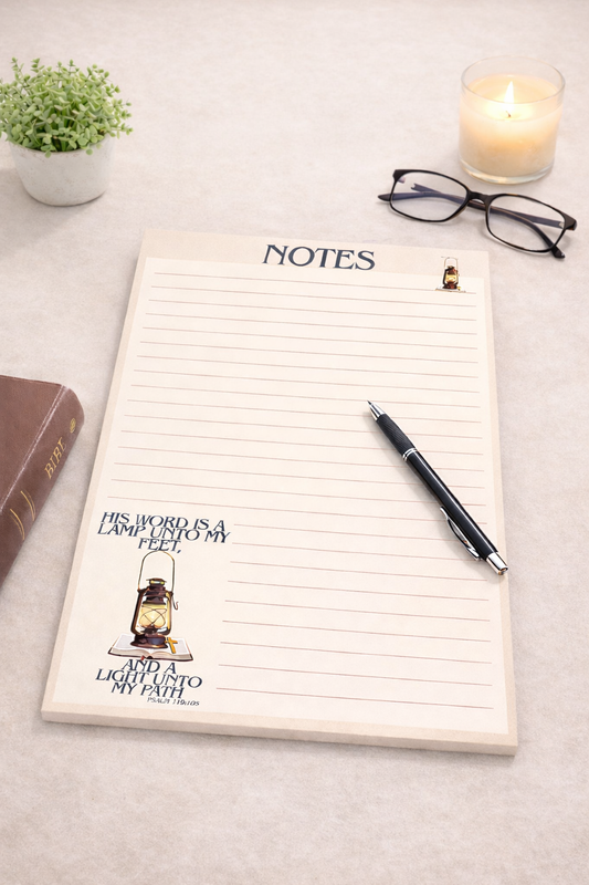 Guided By His Word Notepad